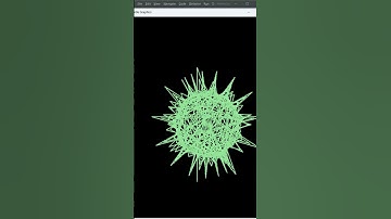 Python Turtle Fun #16 | Creating a Light Green Virus Shape with Python Turtle! 🐢💚🦠 #matrixcode