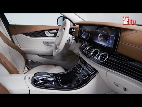 Neue Mercedes E-Klasse - Erste Bilder Innenraum (2016)
