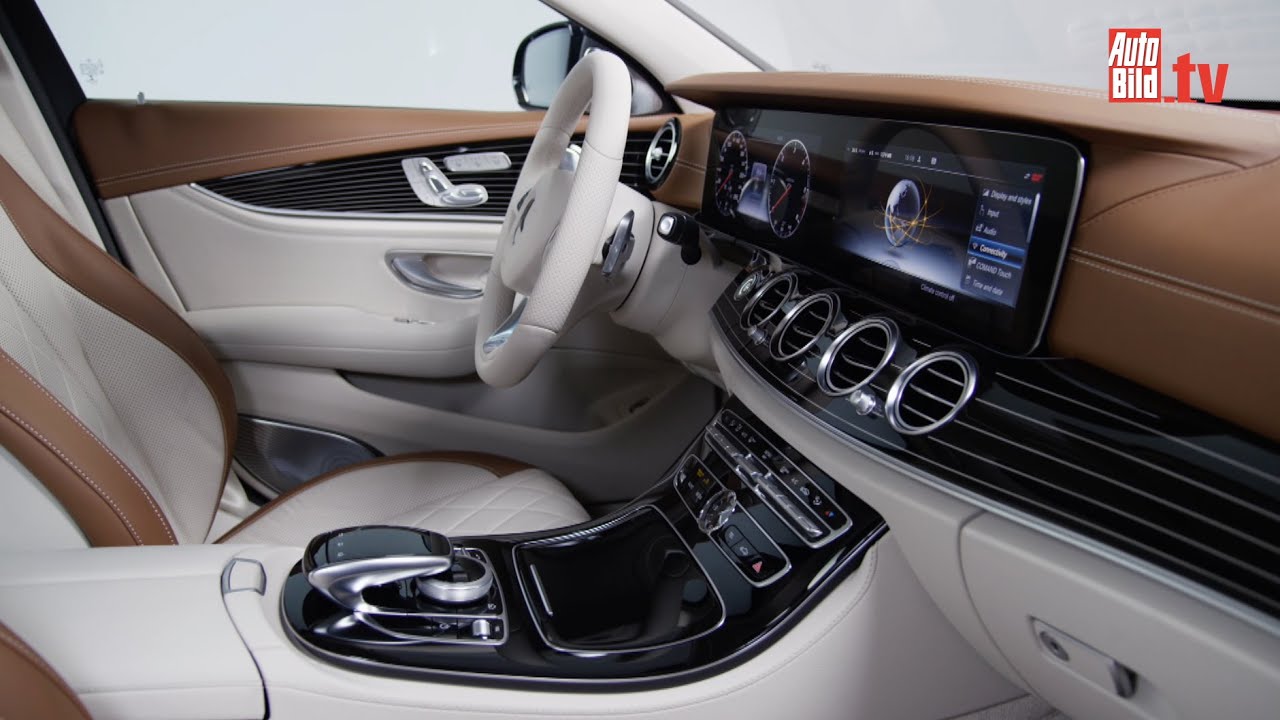 Neue Mercedes E Klasse Erste Bilder Innenraum 2016