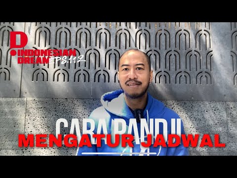 Cara Pandji Mengatur Jadwal - .ID Weekly Vlog Eps 112