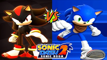Sonic Dash 2 Sonic Boom SONIC VS SHADOW - Gameplay Walkthrough