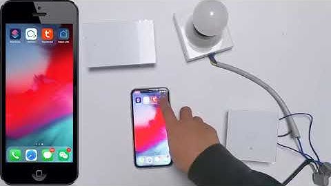 WIFI+RF433 Smart Touch Light Switch & RF433 transmitter Pairing video
