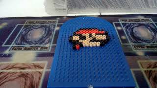 Making Mario out of Perler Bead.