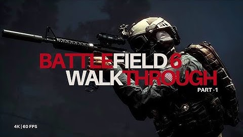 BATTLEFIELD 6 CAMPAIGN Walkthrough Gameplay Part 1 - INTRO (FULL GAME) | No Commentary