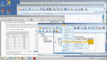Chi-Squared Goodness of Fit Test with SPSS - Unequal Probabilities