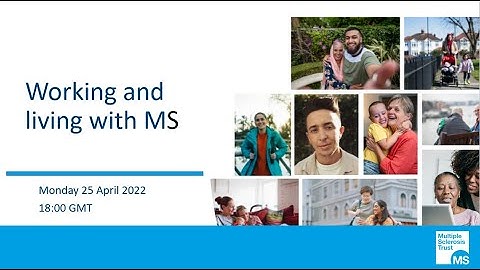 MS Trust webinar: Work and MS