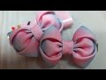 МК Маленький бантик из ленты 2.5 см Small ribbon bow 2.5 cm