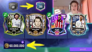 СОБРАЛ НОВЫЙ СОСТАВ! ПРОДАЛ всех ИГРОКОВ ради 200 OVR! - FIFA MOBILE 21