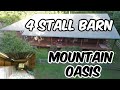 Hidden Mountain 9 Acre Home Oasis & Horse Barn Alabama Land For Sale