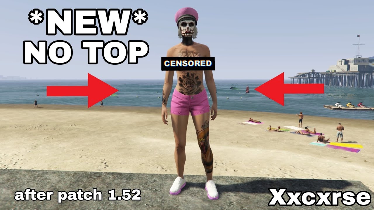 *NEW* NO TOP GLITCH (gta online) after patch 1.52 YouTube