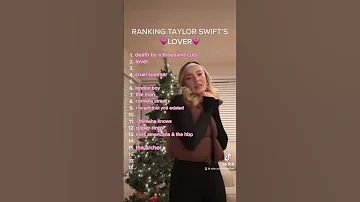 Ranking Taylor Swift’s LOVER Album!!! 💗✨ #taylorswift #taylorswiftlover #rankingtaylorswiftsongs