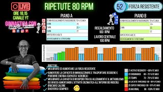 Ripetute Indoor Cycling  Allenamento ciclismo 3°mesociclo Lezione di spinning con Marta Fovana 52