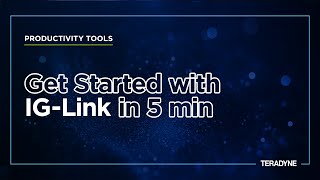 Get Started with IG-Link in 5 minutes
