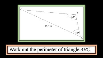 The Sine Rule; Practice Problem 10 | Math Problems | Trigonometry | Triangles | IGCSE | O-Levels