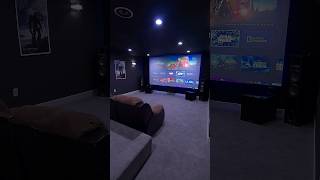 Luxury Home Cinema | Gaming Room  #shorts screenshot 4