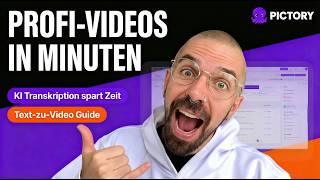 Pictory AI Tutorial: Videos aus Text erstellen (KI-Transkription)