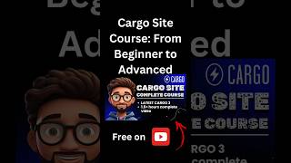 Cargo Site Complete Course 2025 | Cargo 3 | Cargo collective Tutorial