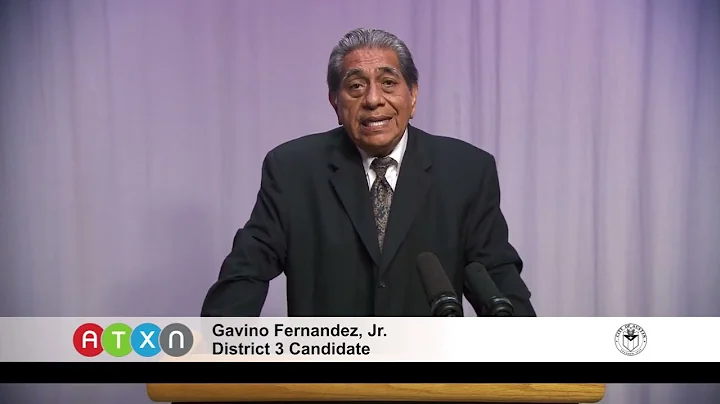 2022 District 3 Candidate Gavino Fernandez, Jr.