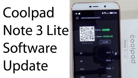 Coolpad Note 3 Lite Software Update Improves Performance