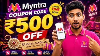 🔥 Myntra Coupon Code Today 2026 | 💥 Upto  ₹500 OFF 😱 Latest Myntra Offers, Promo Codes & Fashion screenshot 5