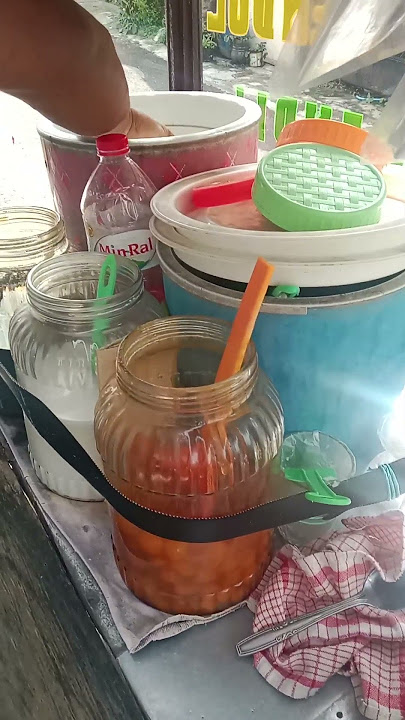 cendol dawet keliling, di makan siang, siang mantap ...