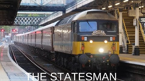 47712 leads the Statesman out of Exeter St Davids.