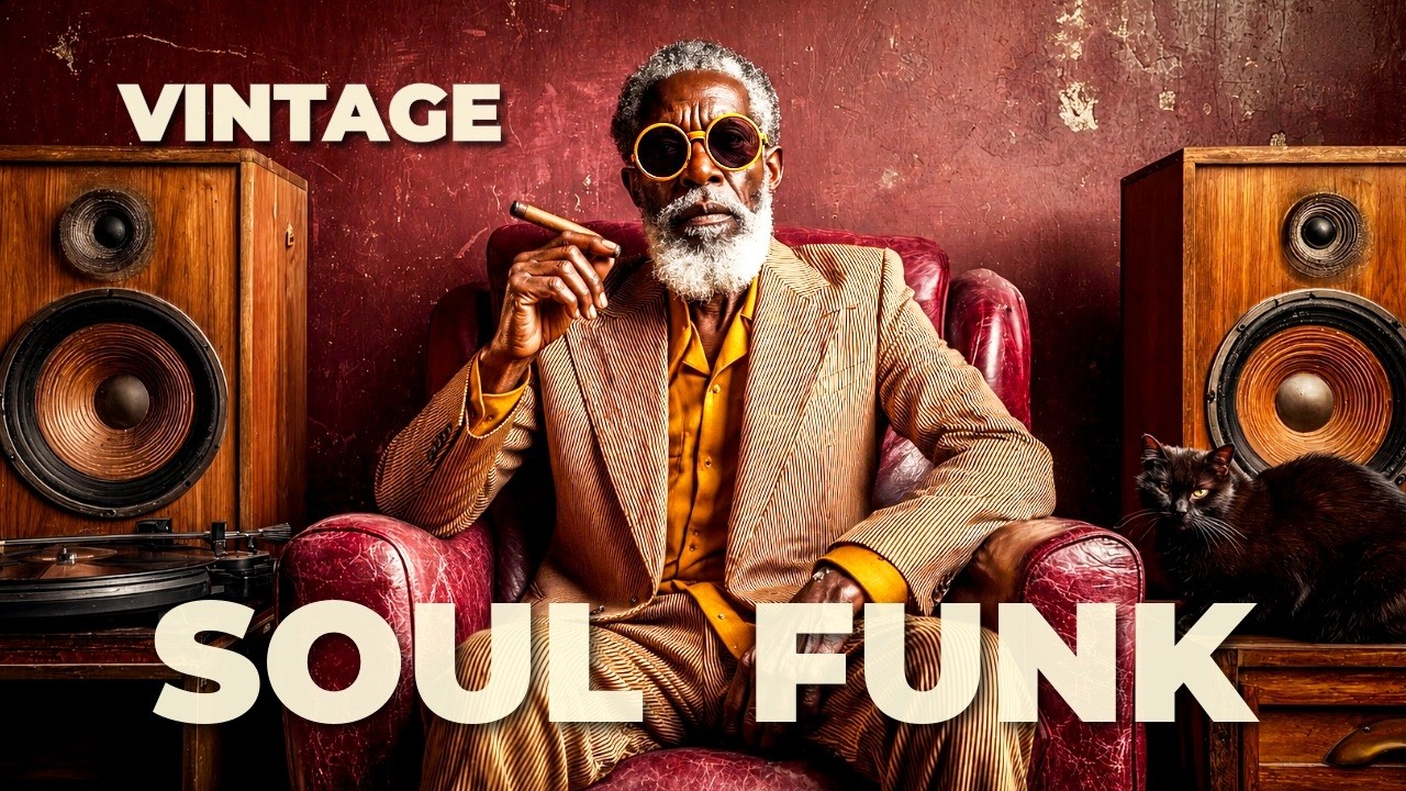 🔥 Vintage Soul Funk Mix 🔥 Rare Groove Lounge & Smoky Midnight Vibes