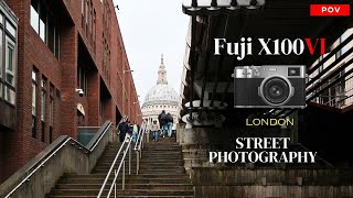 London street photography | FUJI X100VI - Work / Study / Relax