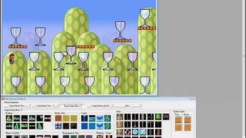 Making Glass Translucid Background Object Hand Made - SMBX Timelapse