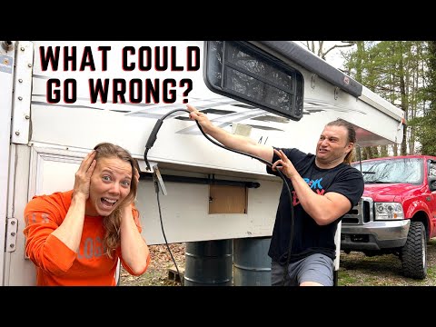 Truck Camper Tie Down Repair