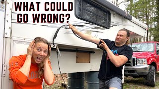 The RV Shop WOULDN’T TOUCH IT  Truck Camper Repair