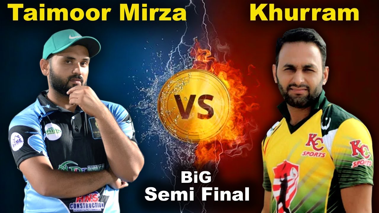 Biggest Semi Final 2022, Taimoor Mirza VS Khurram Chakwal - YouTube