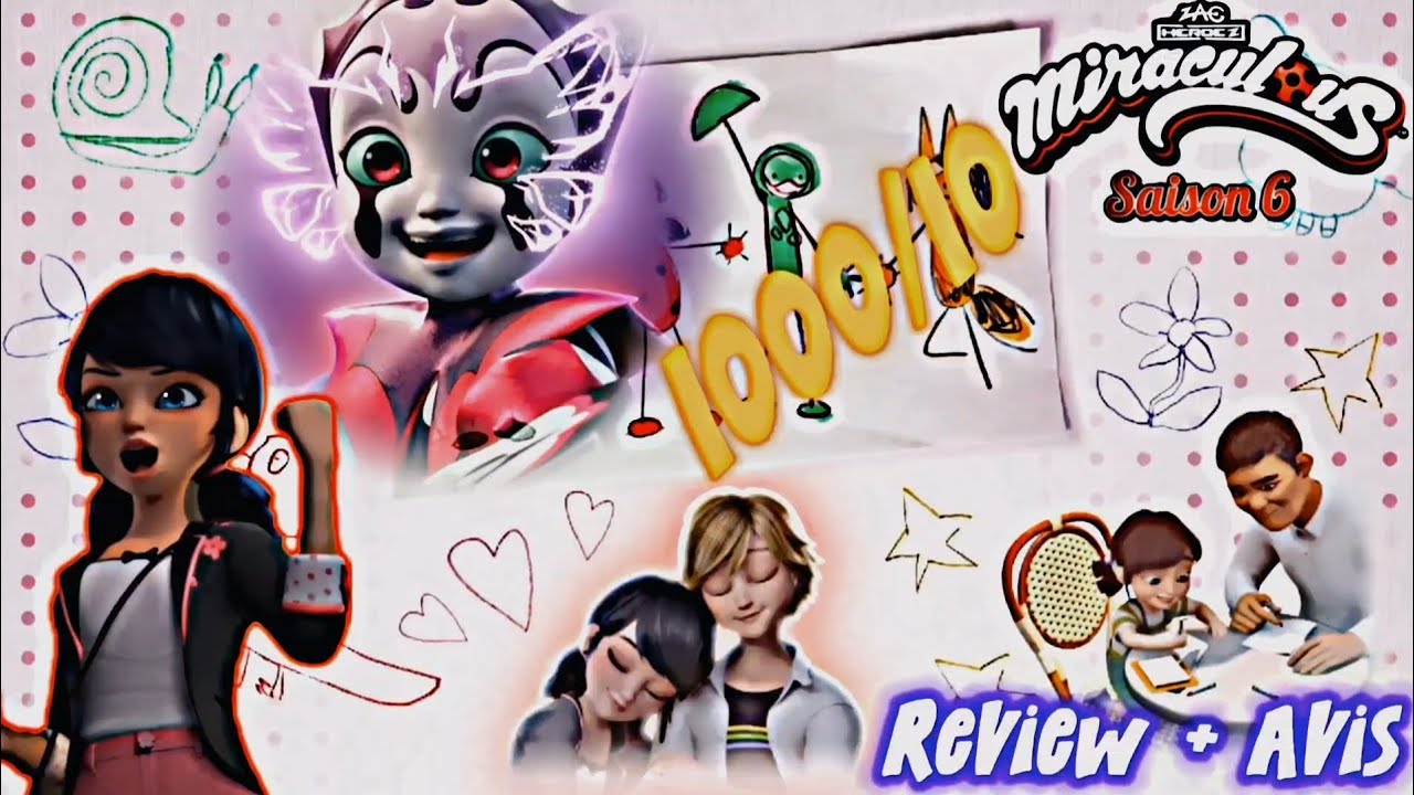 MIRACULOUS SAISON 6 ÉPISODE 2 DESSINATRISTE|RÉSUMÉ ET AVIS|CERISE/LILA