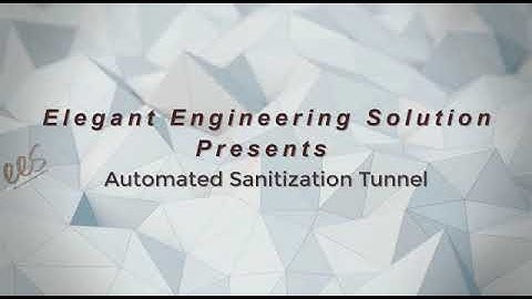 High Pressure, Fine Mist Automatic Disinfectant tunnel