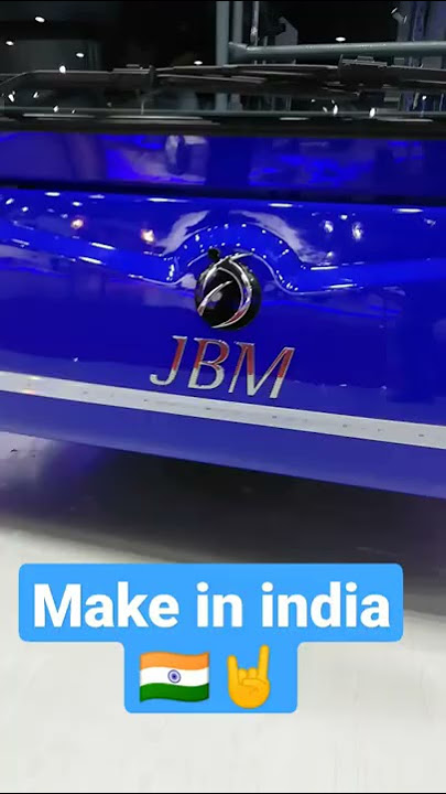 India's first Electric bus | JBM Electric Bus first impression at Auto expo #autoexpo #ev #ev360