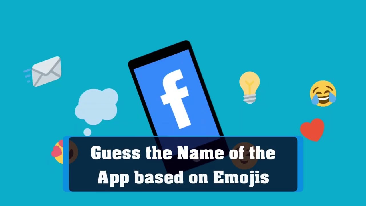 Emoji Challenge: Guess the name of the app based on emojis