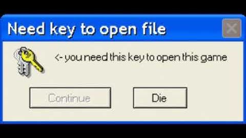 Funny windows error messages part 1