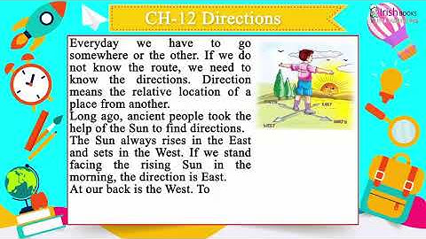 DIRECTIONS  II  CH-12 OF CLASS 2  II  FIRSTPOST SOCIAL SCIENCE IRISH