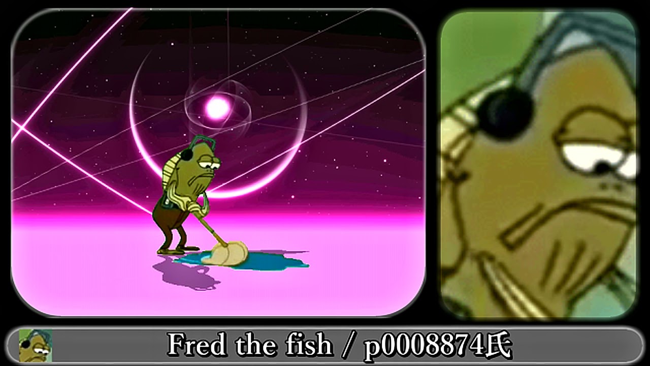 【MUGEN】Fred the fish【スポンジボブ / フレッド】 - YouTube