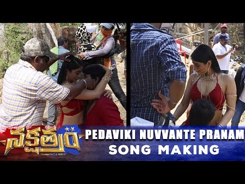 Pedaviki Nuvvante Pranam Song Making - Nakshatram Movie - Sundeep Kishan, Regina