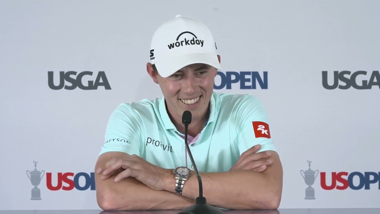 Matt Fitzpatrick Monday Press Conference 2023 US Open