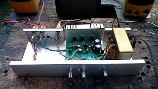 DIY 2.1 channel amplifier