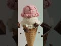 🍦 Hypnotic Ice Cream ASMR | Blender 3D Loop 🌀💎✨