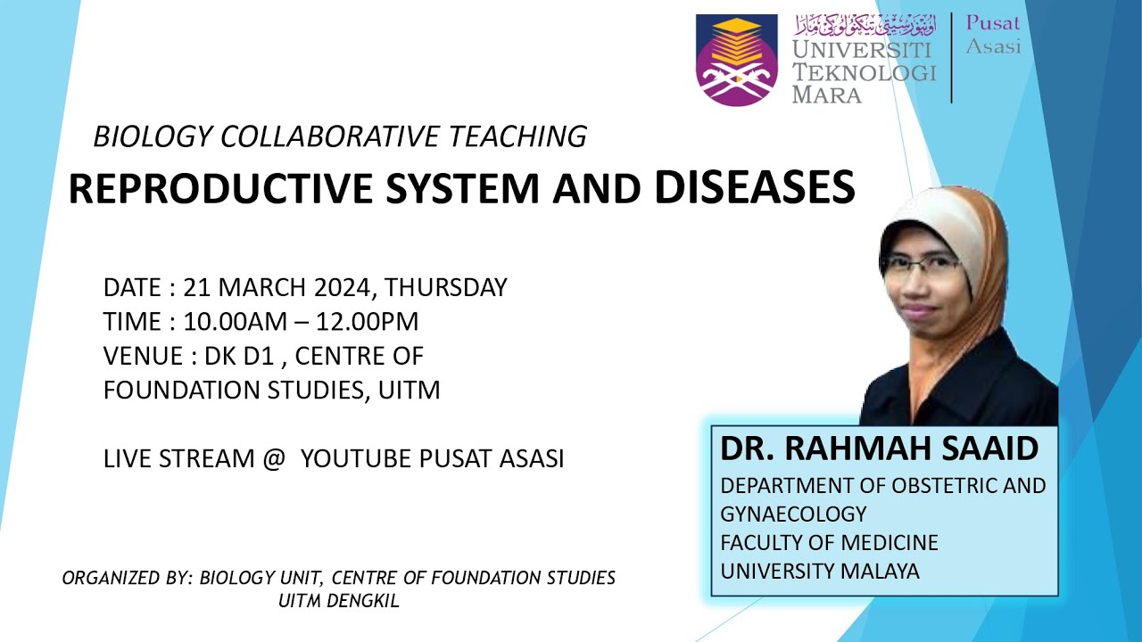 Biology Collaborative Teaching: Reproductive System and Diseases - YouTube