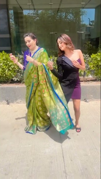 Neelam and Malishka new latest insta reel #bhagyalakshmi