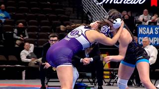 NSAA Wrestling Girls Class A State Championship Highlights