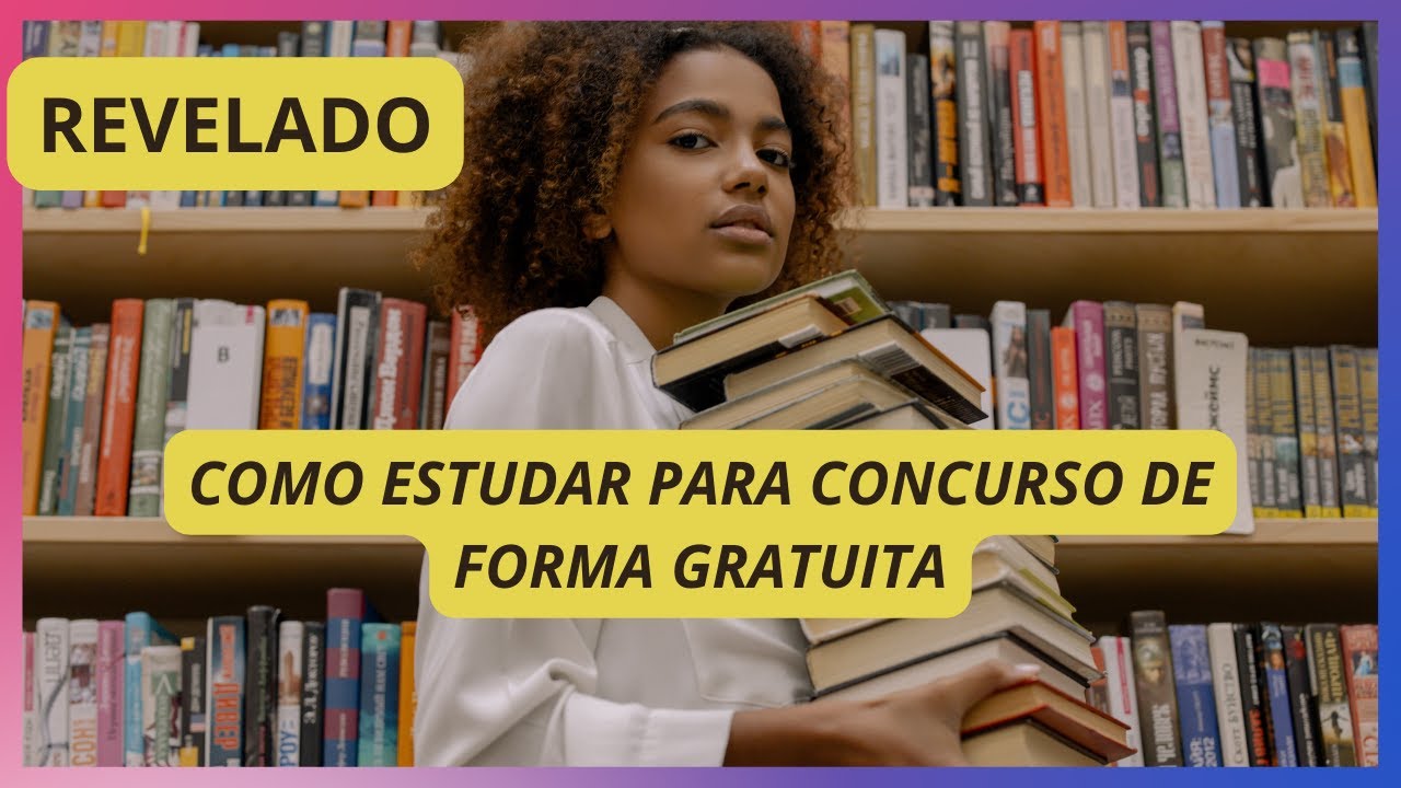 Revelado Como Estudar para Concurso Gratuito - YouTube