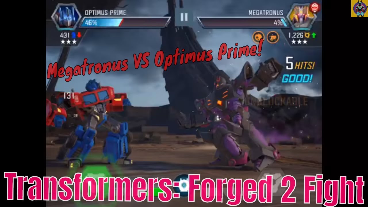 Transformers to fight OPTIMUS PRIME VS MEGATRONUS YouTube