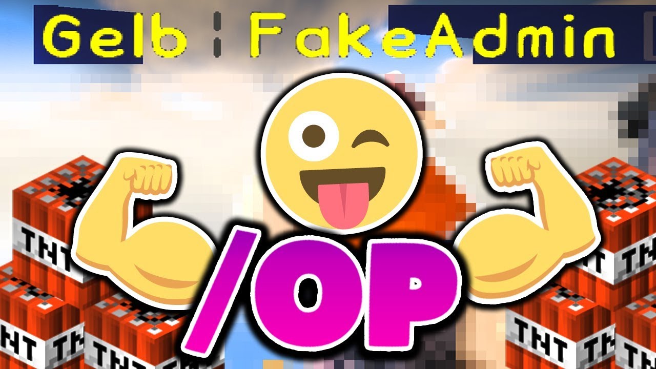 OP für FAKE ADMIN: Bedwars Trolling