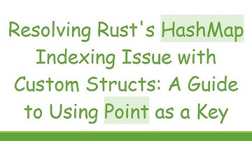 Resolving Rust